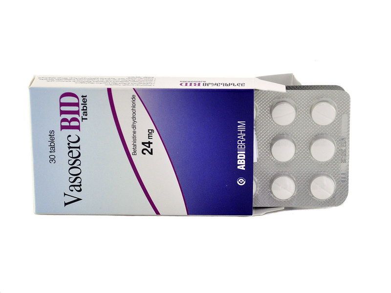 ვაზოსერკი BID - Vazoserk-BID 24მგ 30 ტაბლეტი