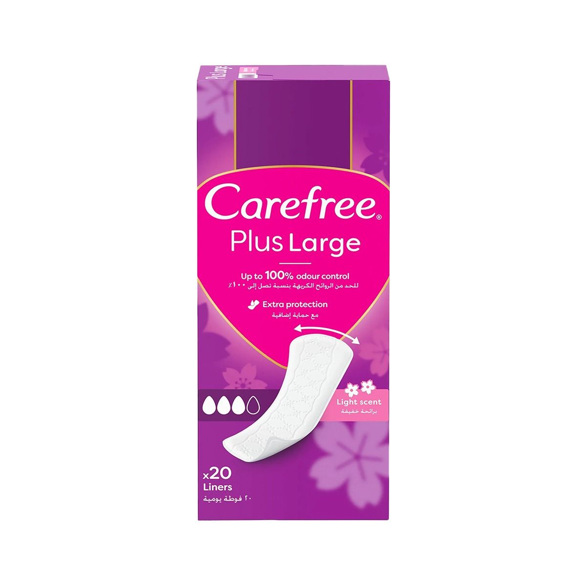 ყოველდღიური საფენი Maxi 20 ცალი 9559 ქეარფრი - Carefree