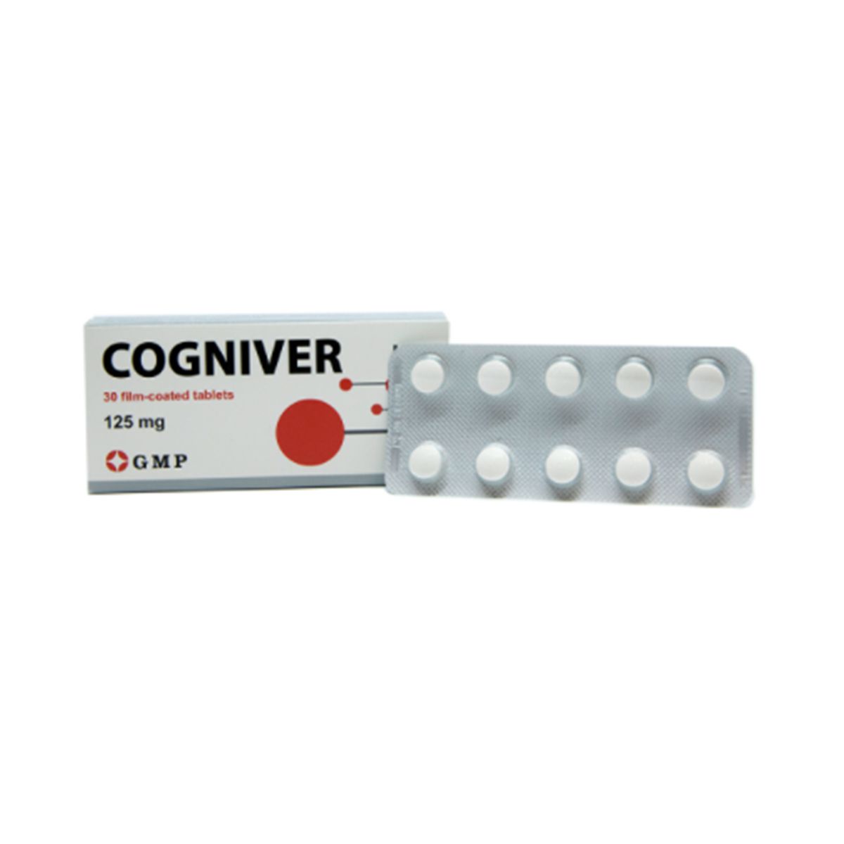 კოგნივერი - COGNIVER 125მგ 30 ტაბლეტი