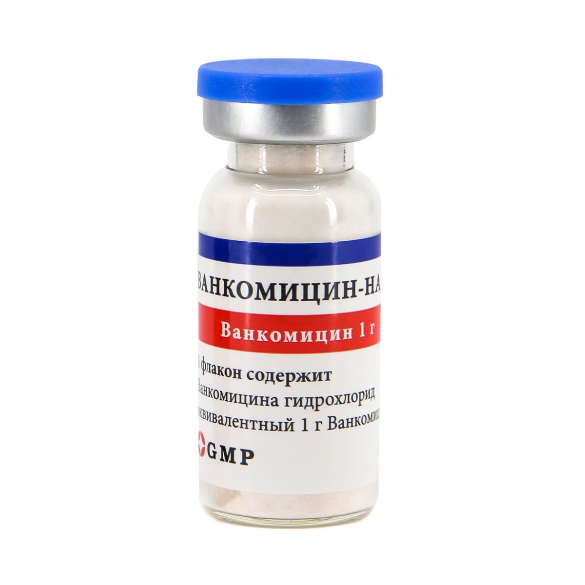 ვანკომიცინი-ნანო - Vancomycin Nano 1გ 1 ფლაკონი
