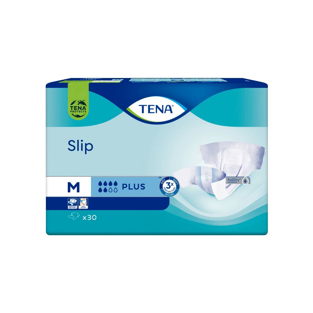 მწოლიარეს საფენი Slip M 30 ცალი 8871 ტენა - Tena
