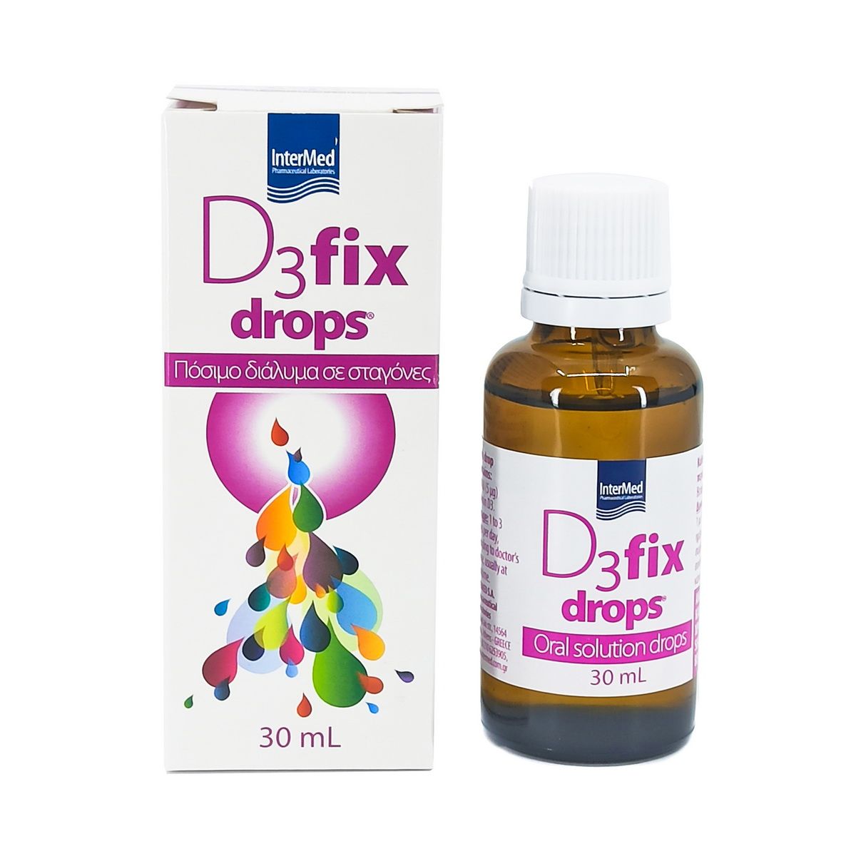 D3 ფიქს - D3 Fix წვეთები 30მლ