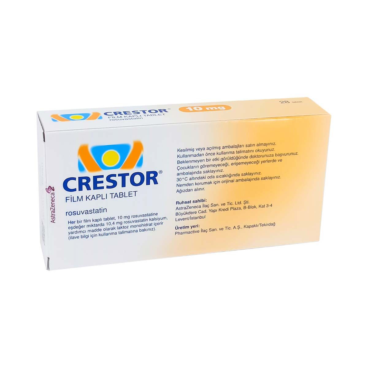 კრესტორი - Crestor 10მგ 28 ტაბლეტი