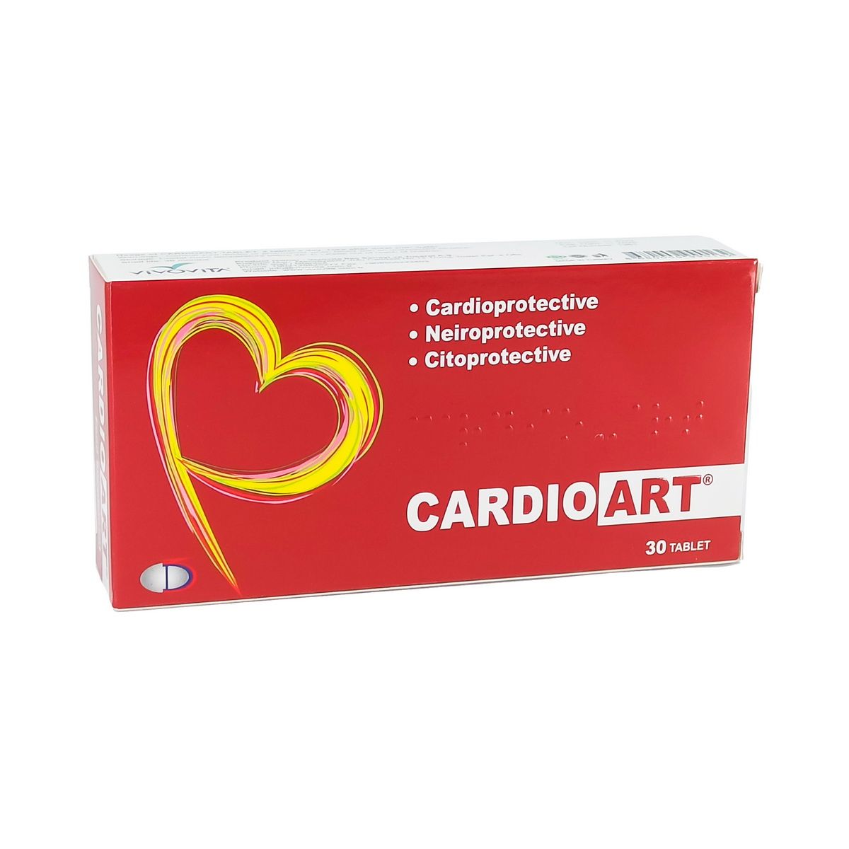 კარდიოარტი - Cardioart 30 ტაბლეტი