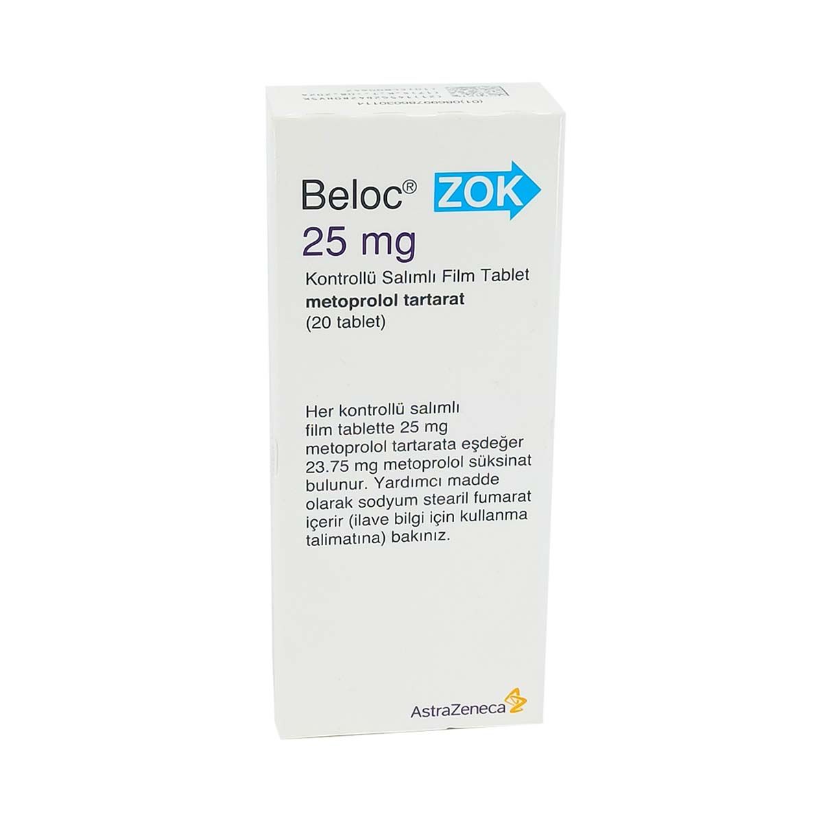 ბელოკი Zok - Beloc Zok 25მგ 20 ტაბლეტი