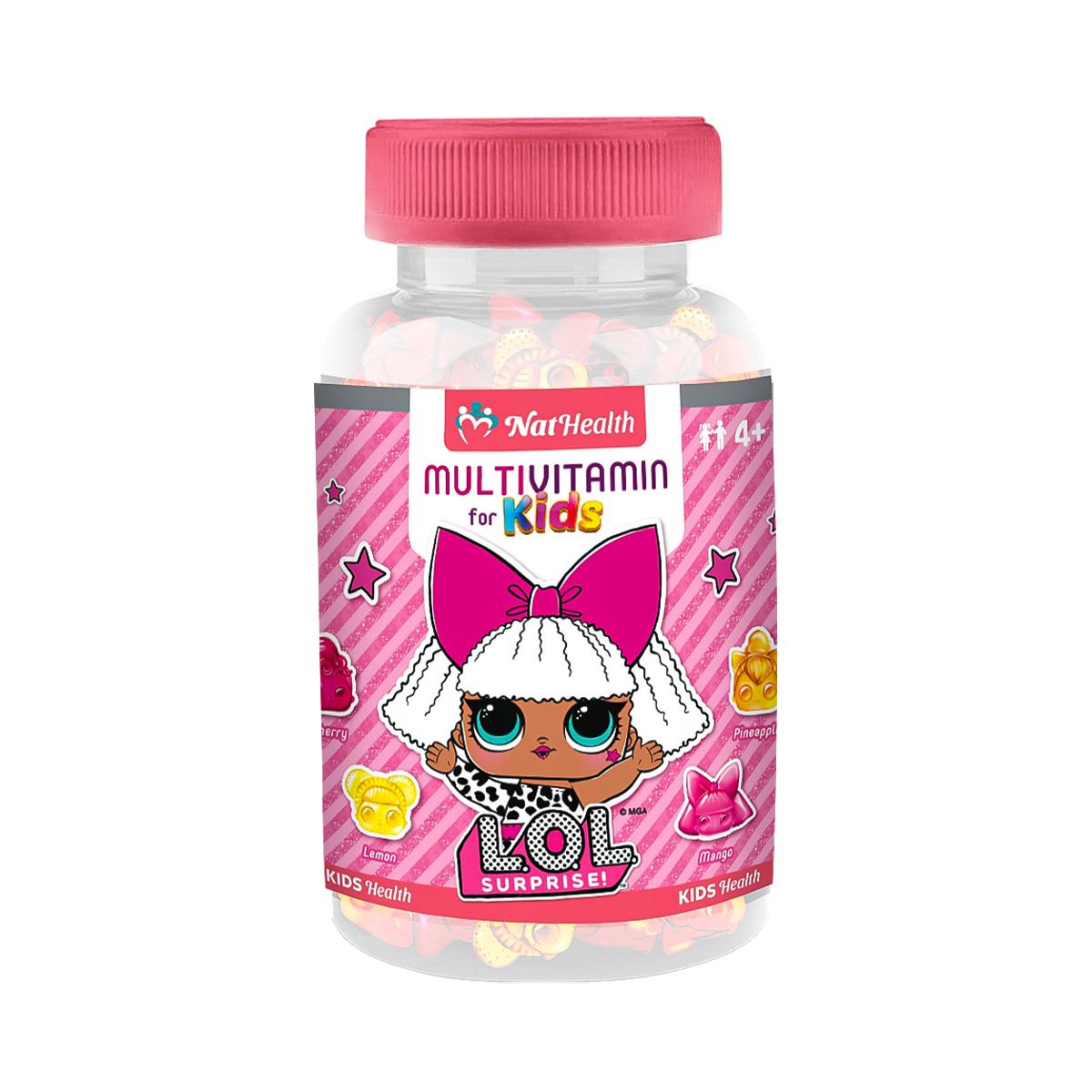 Kids Multivitamins - საბავშვო მულტივიტამინები 30 საღეჭი პასტილა