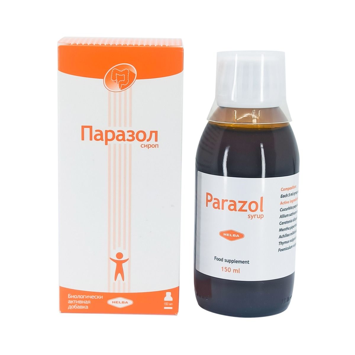 პარაზოლი - Parazol 150მლ სიროფი