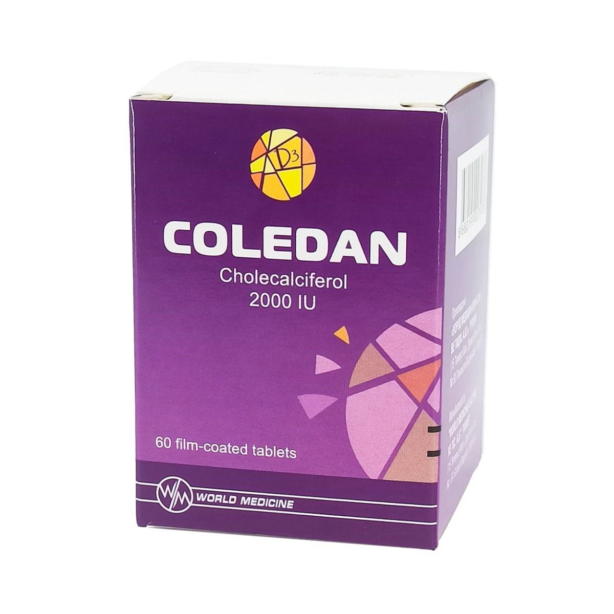 კოლედანი - Coledan 0.05მგ 60 ტაბლეტი