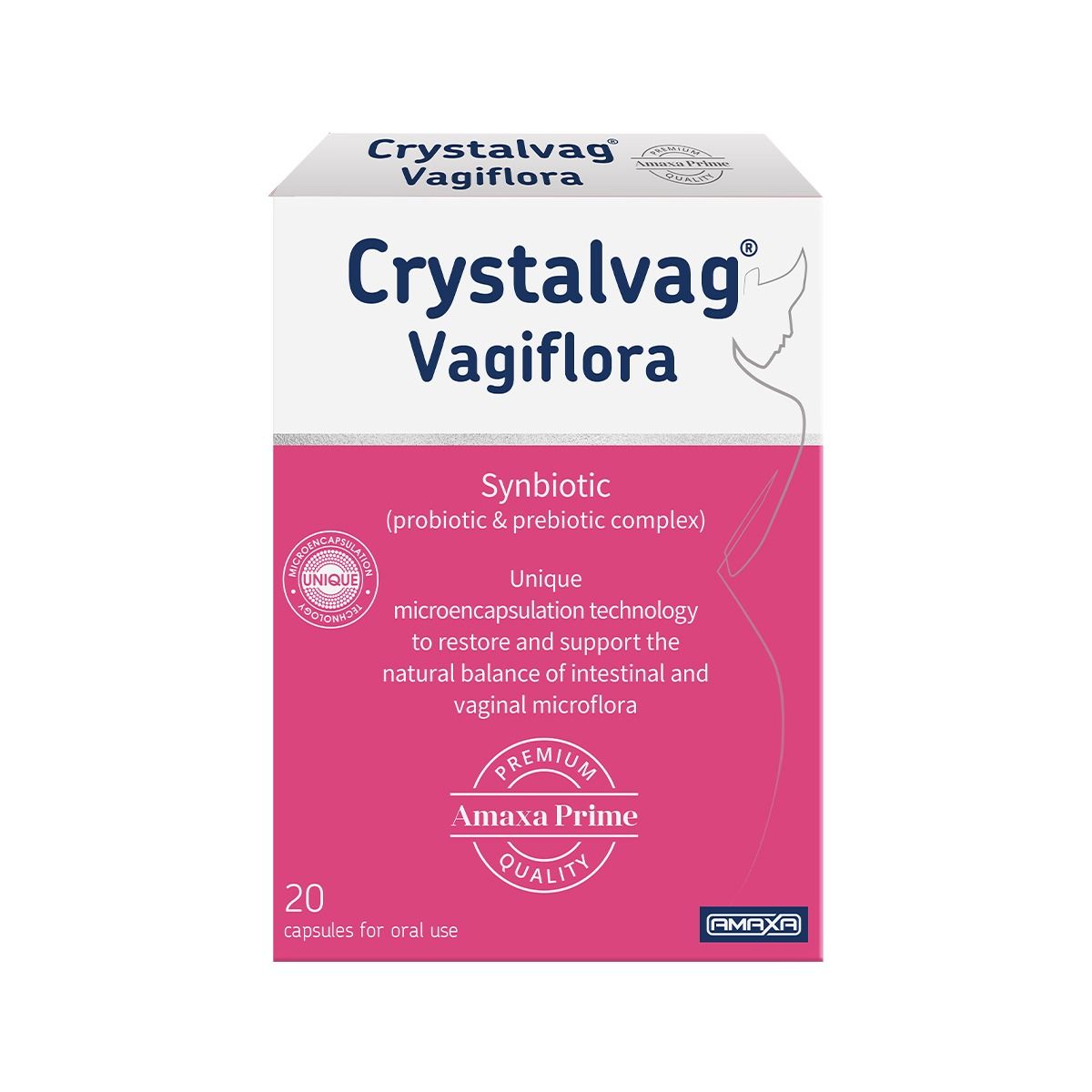 კრისტალვაგი - Crystalvag ვაგიფლორა 20 კაფსულა